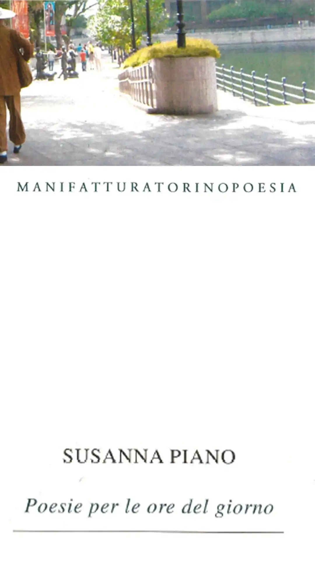 POESIE PER LE ORE DEL GIORNO Susanna Piano